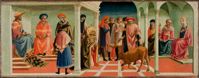 Un Miracle de Saint Sylvestre, années 1450