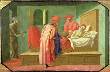 Saints Côme et Damien guérissant les malades