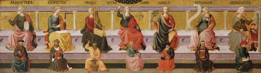 Les Sept Arts libéraux, vers 1450