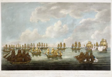 Action entre la flotte de Chine et une escadre française le 15 février 1804