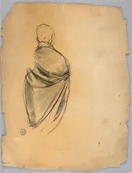 Figure avec draperie