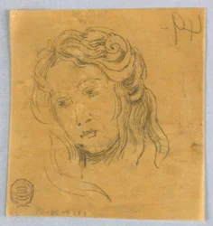 Croquis de Tête de Femme