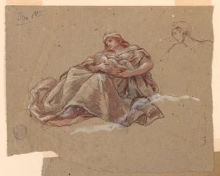 Étude pour "Charité," Église Saint-Barthélemy, New York, NY