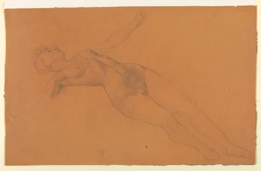 Étude pour "Diane et ses suivantes parmi les constellations"