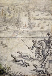 Chasse au lièvre, illustration du 
