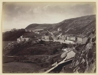Barmouth, depuis Bellevue, 1860-94