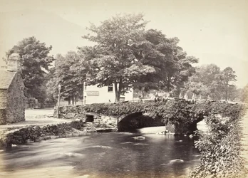 Beddgelert, le pont et Moel Hebog, no 3 (518)
