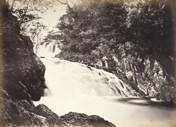 Bettws-y-Coed, les chutes Swallow vues d