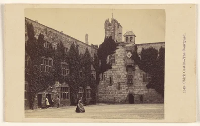 Château de Chirk - La cour