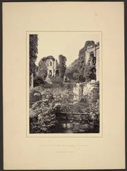 Château de Raglan, vue vers Fountain Court