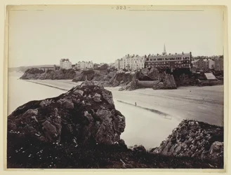 Sans titre [South Sands, Tenby, Pays de Galles], 1860-94