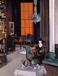 Intérieur : Le store orange