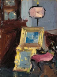 Intérieur avec une Chaise