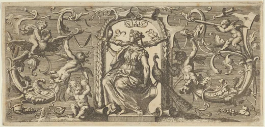 Vue Visus, des Cinq Sens, vers 1655
