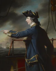Portrait du capitaine Edward Knowles, R.N. (1742-1762)