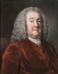 Portrait de Sir Edward Hulse, 1er Baronet, 1757