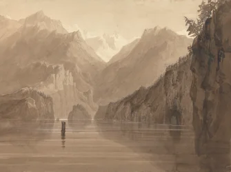 Un lac en Norvège