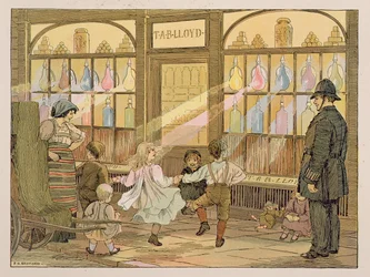 Le pharmacien, extrait du "Livre des magasins".