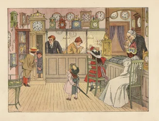 Famille victorienne chez l