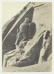 Abou Simbel, Nubie, 1857