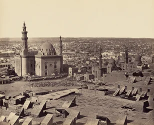 Le Caire depuis la Citadelle. Première vue