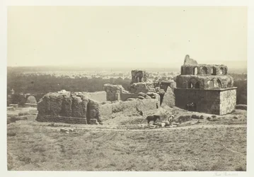 Vue lointaine de Damas, 1857