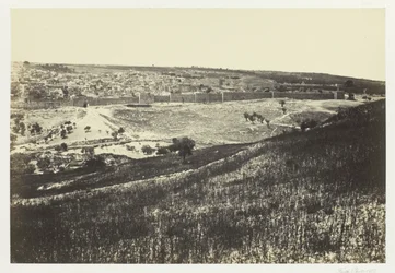 Jérusalem, depuis le mont des Oliviers, n° 2