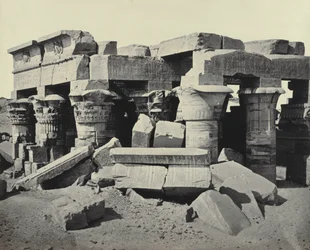 Kom Ombo, vers 1858