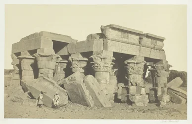Koum Ombo, Haute-Égypte, 1857
