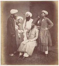 [Six hommes des Indes orientales]