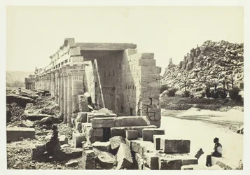 La colonnade, île de Philæ