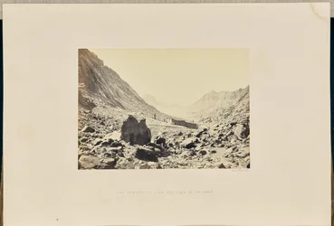 Le couvent du Sinaï et la plaine d