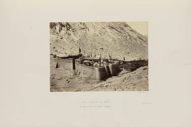 Le couvent du Sinaï, au pied du mont Horeb
