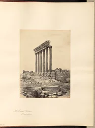 Les grands piliers, Baalbek