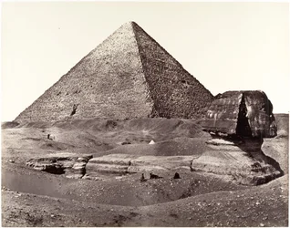 La Grande Pyramide et le Grand Sphinx