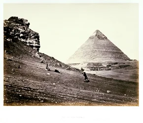 La deuxième pyramide, vue du sud-est