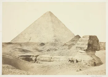 Le Sphinx et la Grande Pyramide