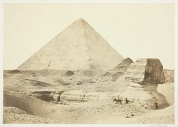 Le Sphinx et la Grande Pyramide