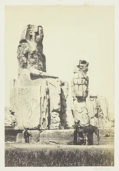 Les Statues de Memnon, Plaine de Thèbes
