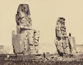 Les statues de la plaine, Thèbes