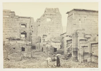 Le palais du temple, Medinet Haboo