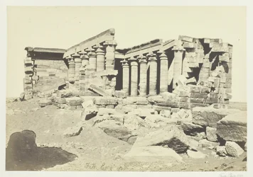 Le Temple de Maharaka, Nubie, 1857