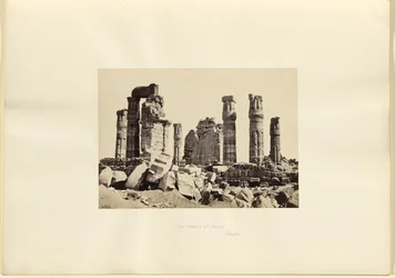 Le temple de Soleb, Éthiopie
