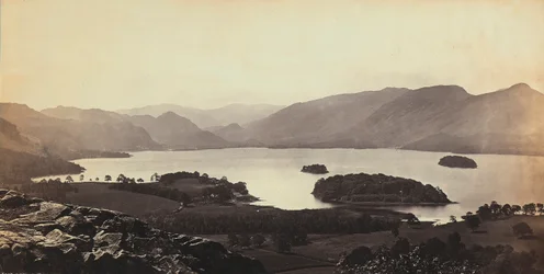 Le lac près de Derwentwater en Grande-Bretagne
