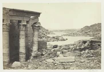 Vue de Philae, vers le nord