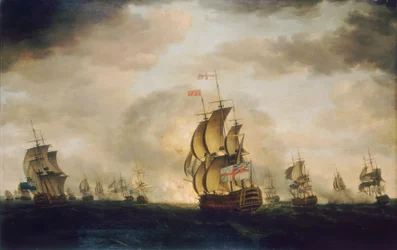 La bataille au clair de lune : la bataille au large du cap Saint-Vincent
