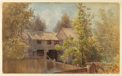 Vieux moulin à grains