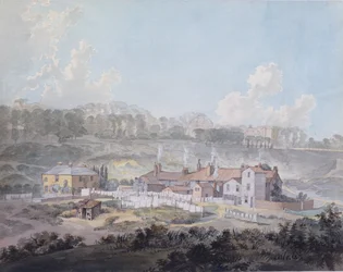 La Vallée de la Santé, vers 1800