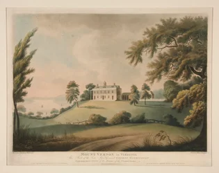 Mount Vernon en Virginie / La résidence du défunt Lieutenant Général George Washington