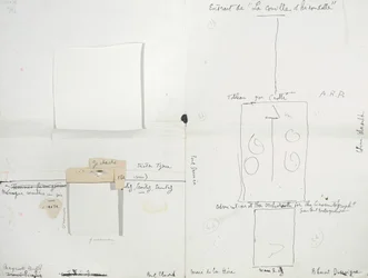 Maquette du bulletin Dada 